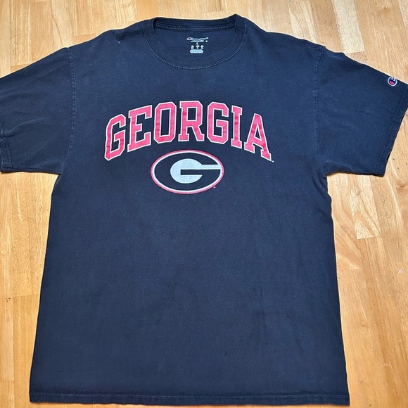 Champion Georgia Black T-Shirt - Picture 1 of 4